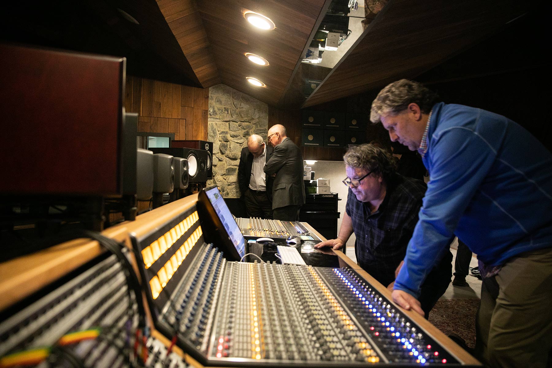 Mercer Music at Capricorn’s API Sound Console Merges Classic and Modern Features