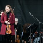 Mercer strings perform ‘Whipping Post’ at Capricorn dedication