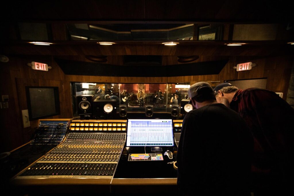 Blackberry Smoke in studio