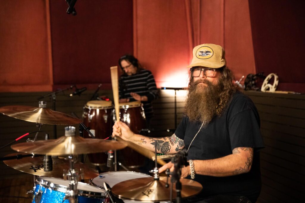 Blackberry Smoke in studio