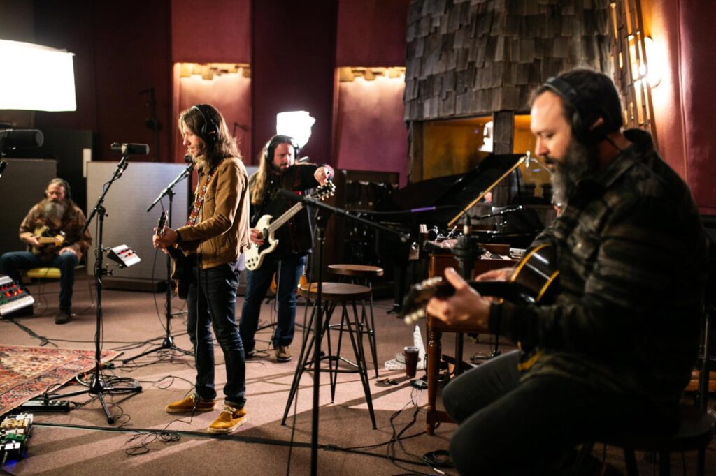Blackberry Smoke in studio