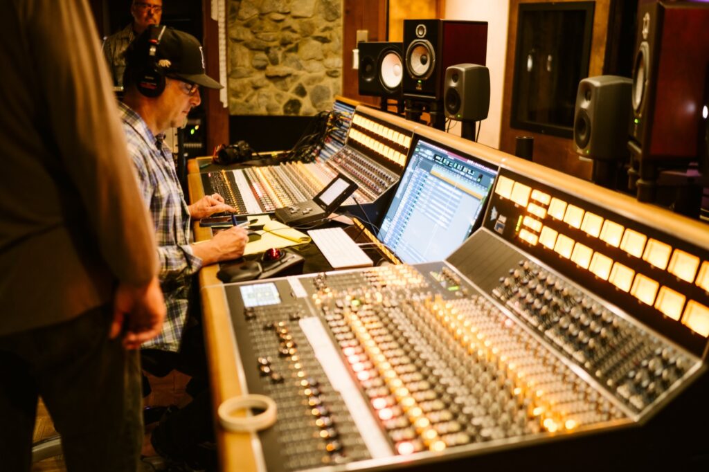 Tommy Talton recording session at Capricorn