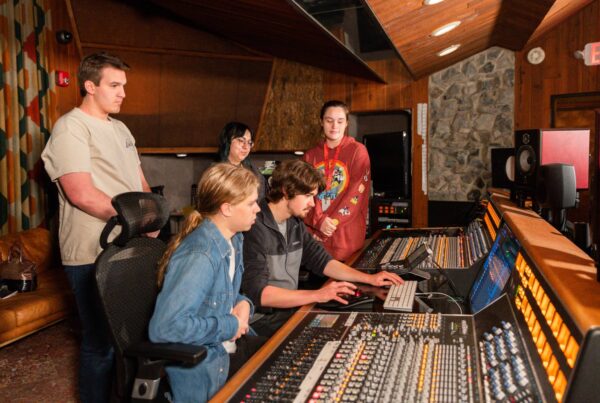Students get hands-on experience learning at Capricorn Sound Studios