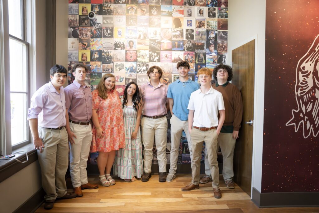 Westfield students tour the studios at Capricorn