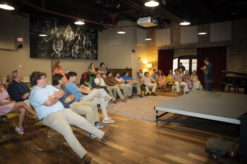 Westfield students tour the studios at Capricorn