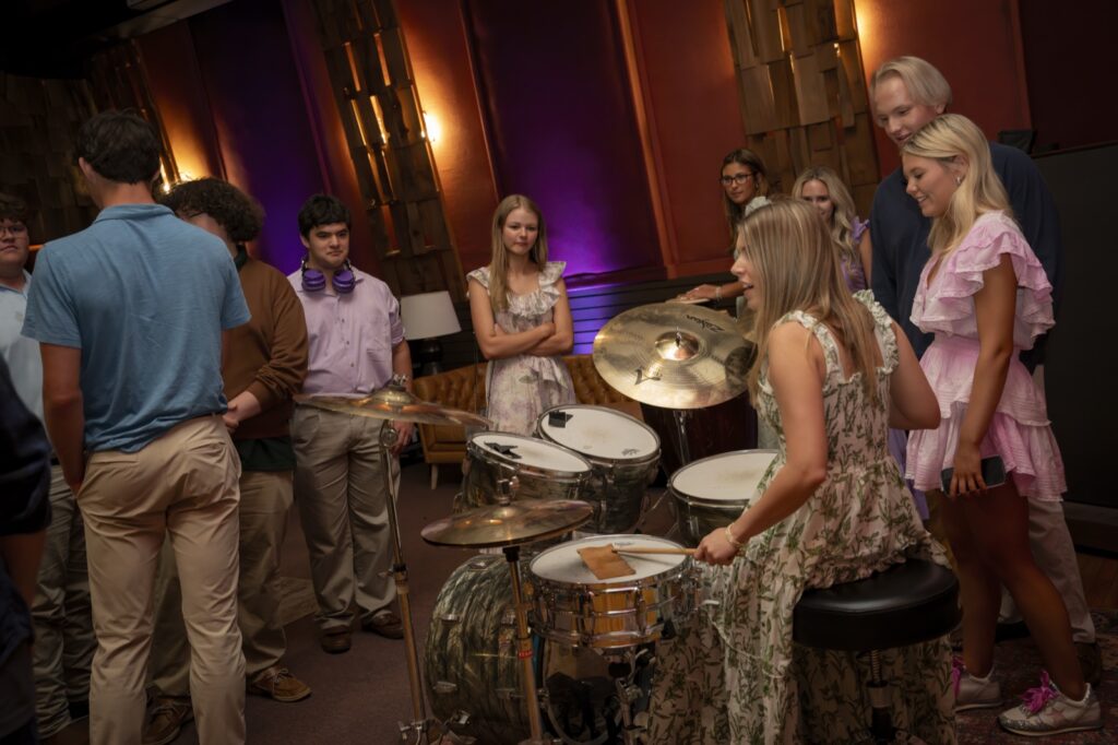 Westfield students tour the studios at Capricorn