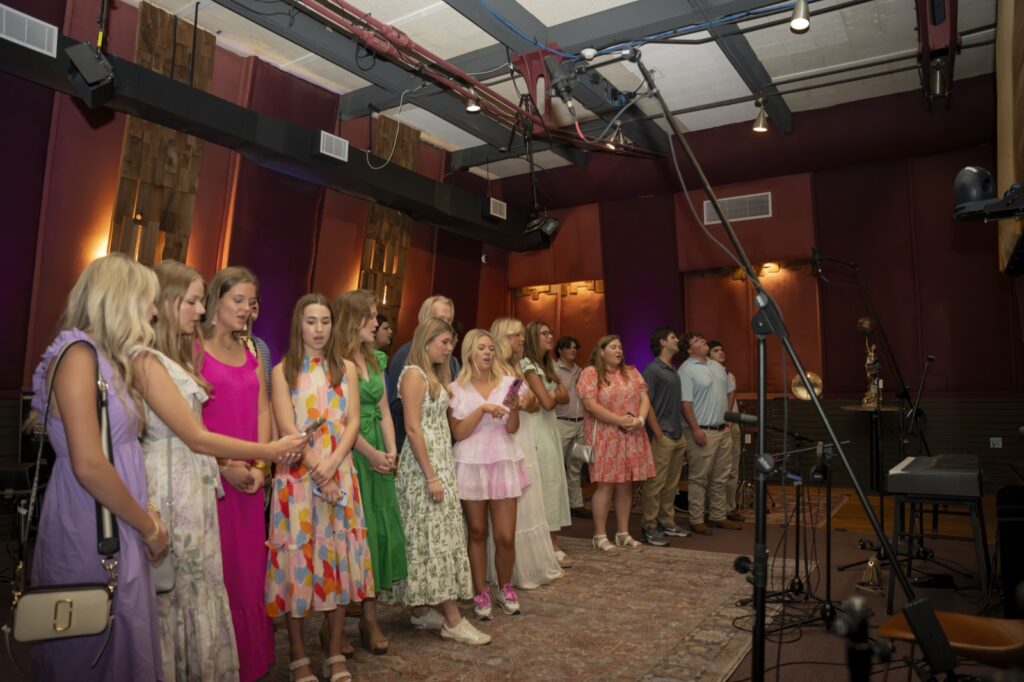 Westfield students tour the studios at Capricorn