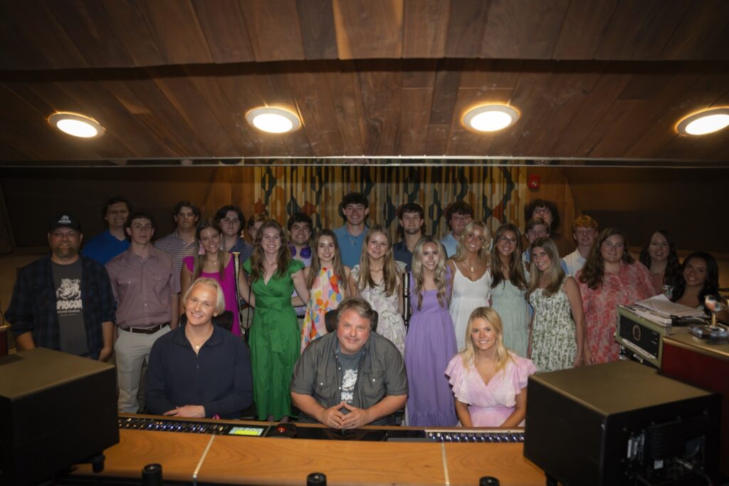 Westfield students tour the studios at Capricorn