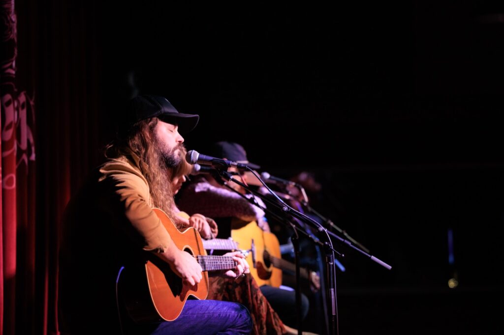 Brent Cobb on stage at Capricorn
