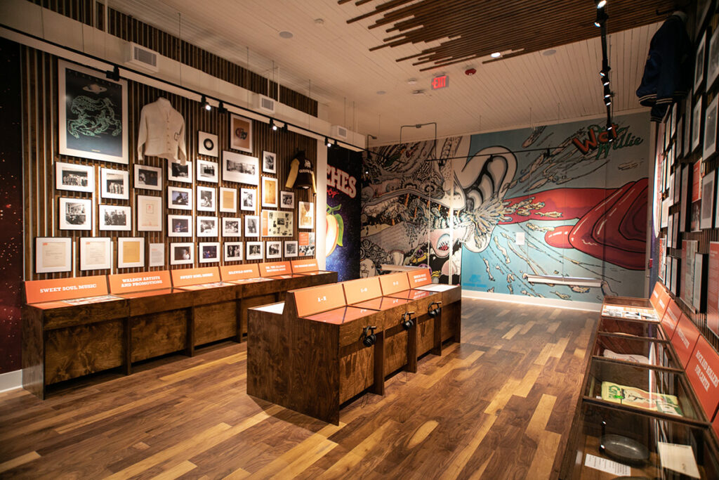 Museum interior shot