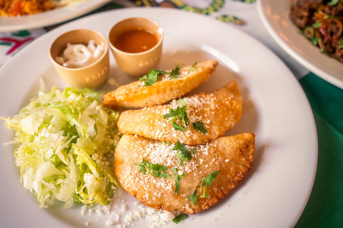 Tinga Empanadas at La Bella Morelia