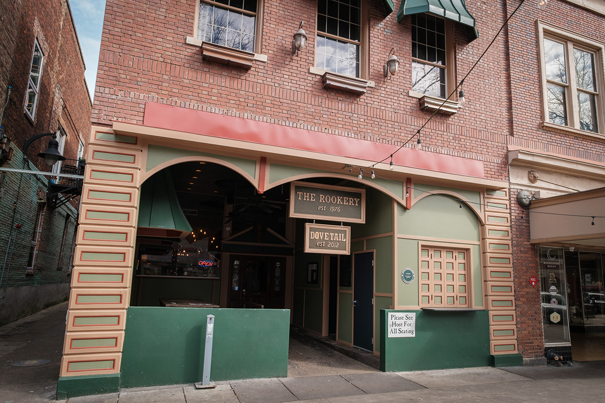 Exterior or Rookery restaurant