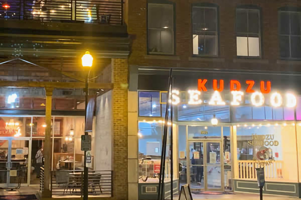 Exterior of Kudzu Seafood Company