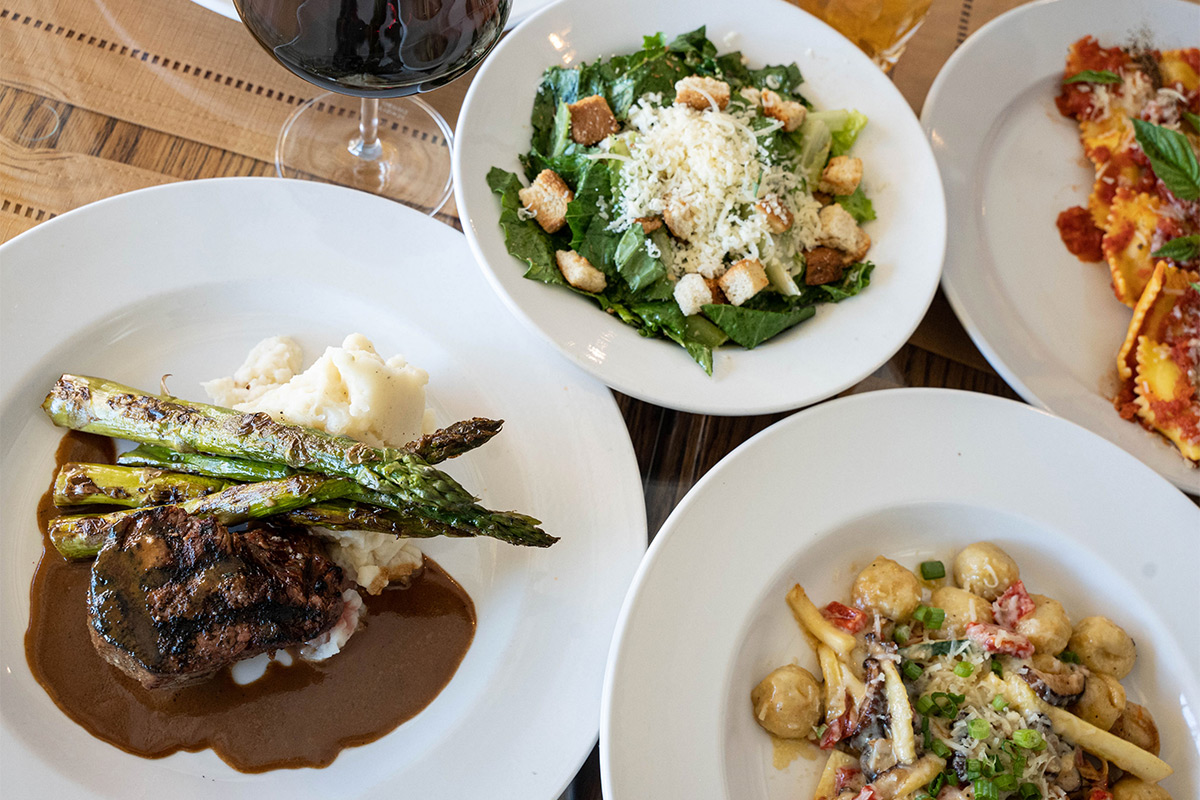 Plates at Oliver's Corner Bistro